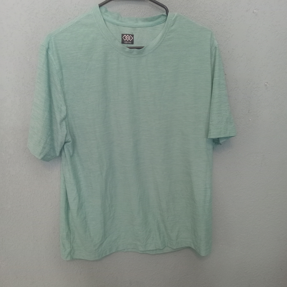 Casual Green Crew Neck Short Sleeve Tee
